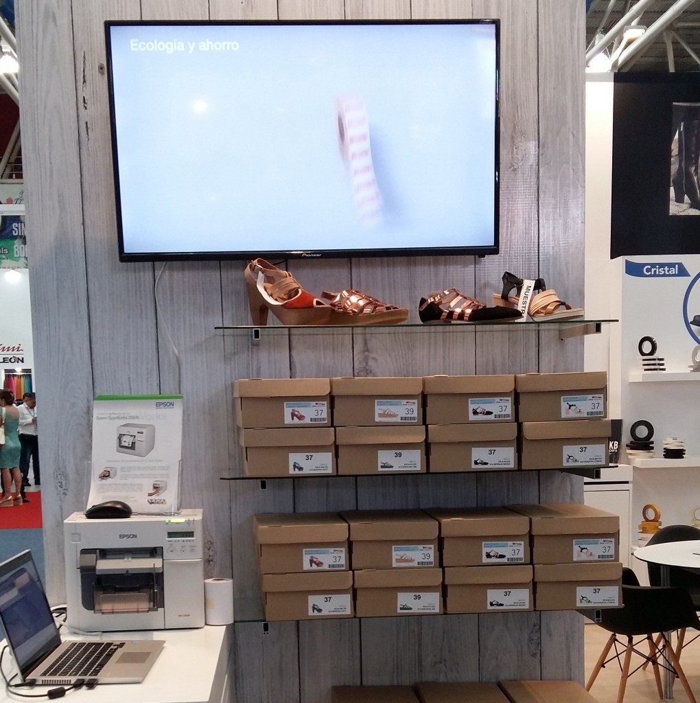 Shoe Solutions present the materials for high speed inkjet at ANPIC