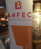 Chiasa attends the presentation of the communication plan of ANFEC