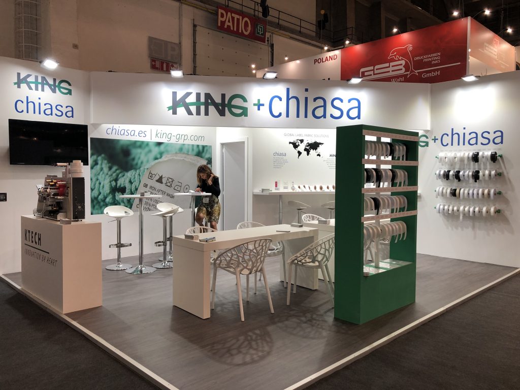 CHIASA AND KING, TOGETHER IN LABELEXPO
